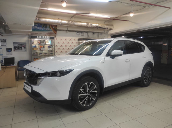 Mazda CX-5 установка Pandora DXL 4710, замка капота и аварийного питания